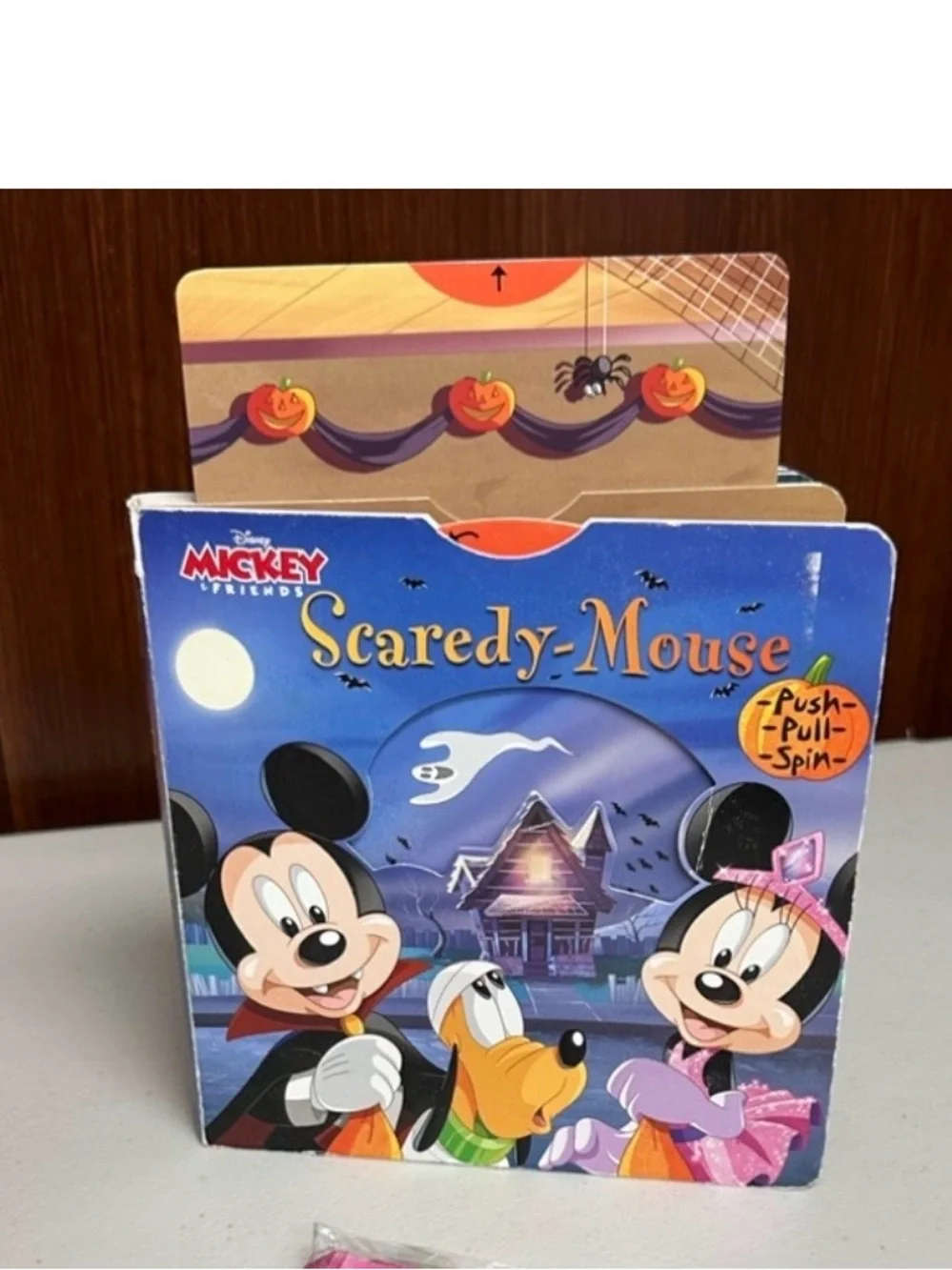 Disney Mickey Friends Scaredy-Mouse Halloween Board Book